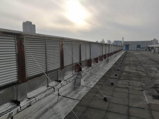 南京某学院办公楼屋面桁架结构完损状况检测