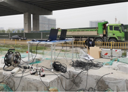 成功实施浙江大学超重力离心模拟与实验装置建设场地 环境振动监测(图2)